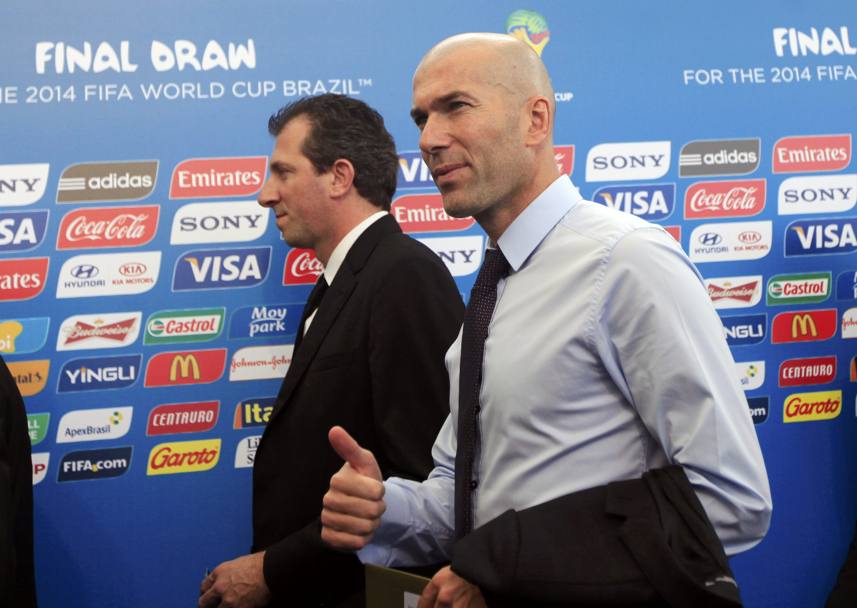 Arriva Zidane. Reuters